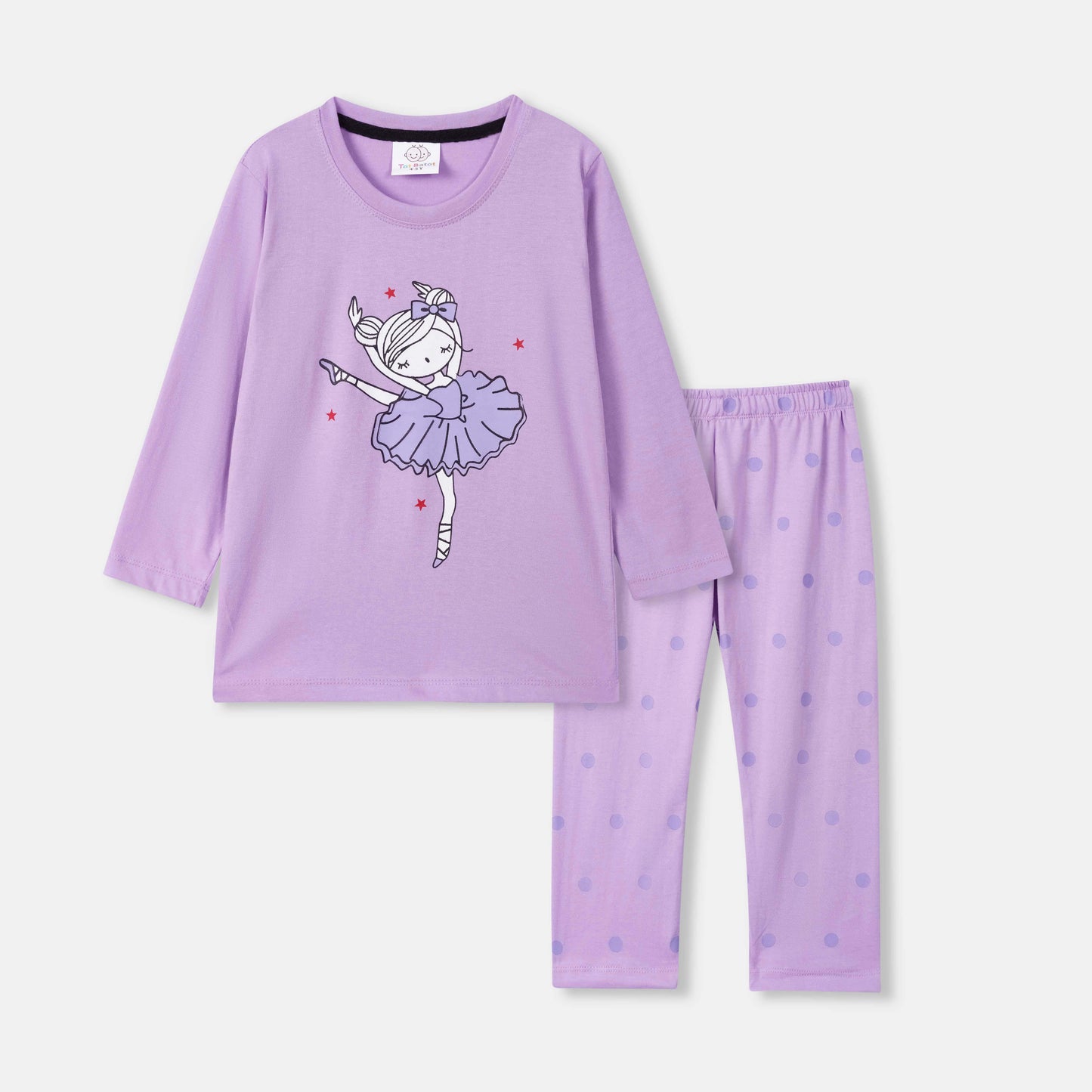 Cute Doll purple full sleeve outfit