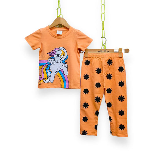 Unicorn tshirt pajama set