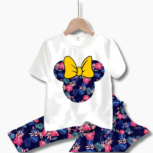 Tropical Bow Delight Girls' Outfit