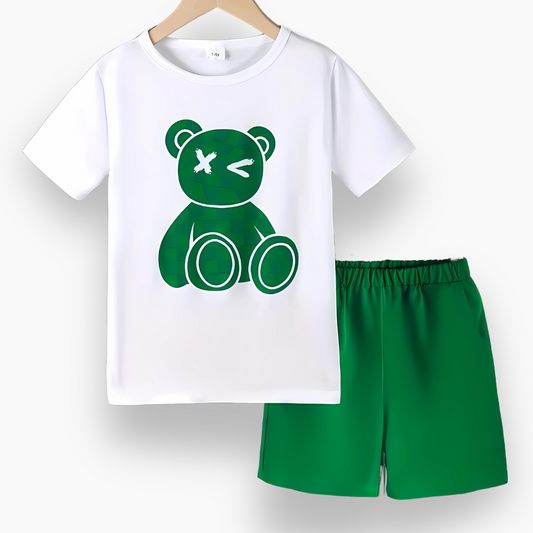 Bear Boys' T-Shirt & Shorts Set