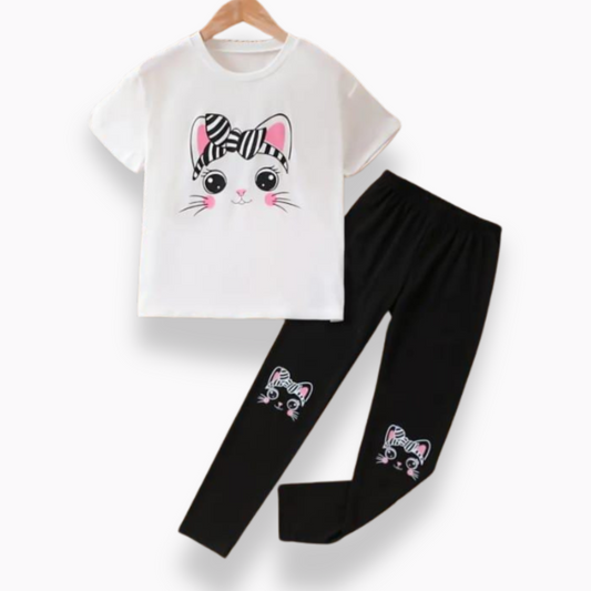 White & Black Cat