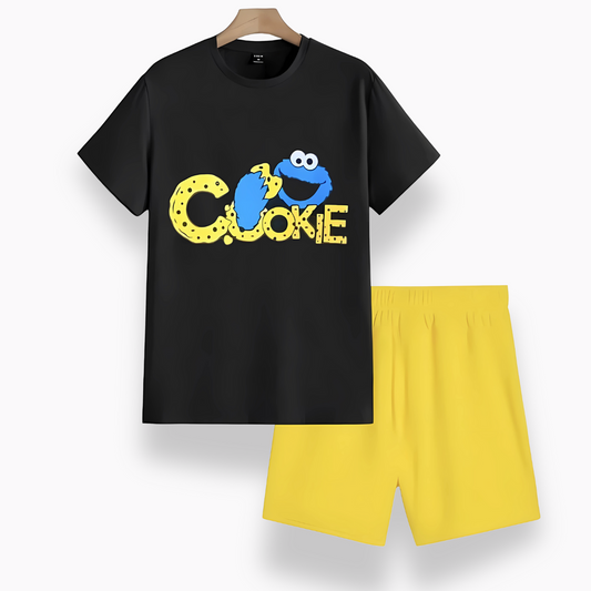 Cooke Black Yallow   T sahrt -  Short